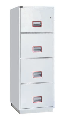 4-Drawer Fire File Key Lock